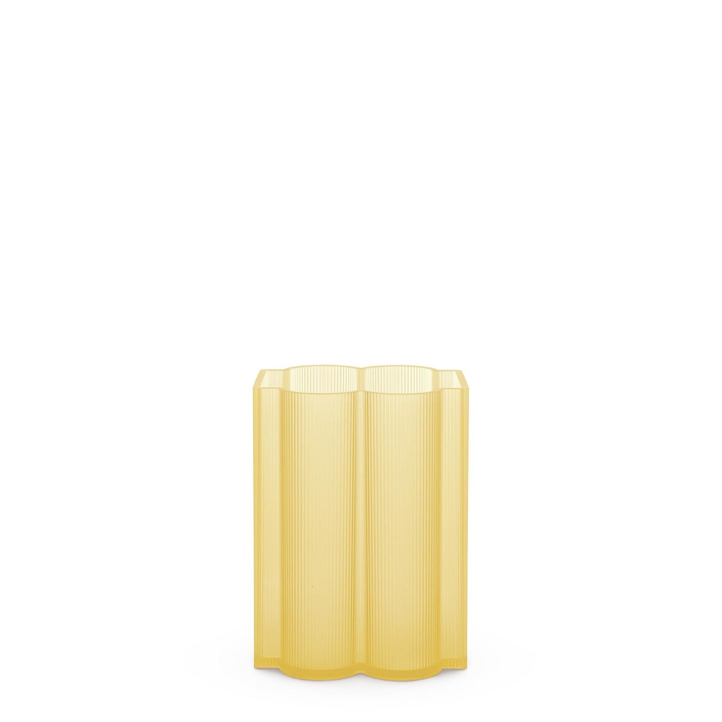 Okra Vase Low by Kartell #Yellow
