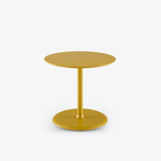 Élysée - Pedestal table with two surfaces.