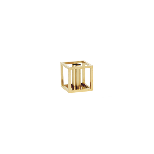 Kubus 1 Candlestick by Audo #Gold Plated