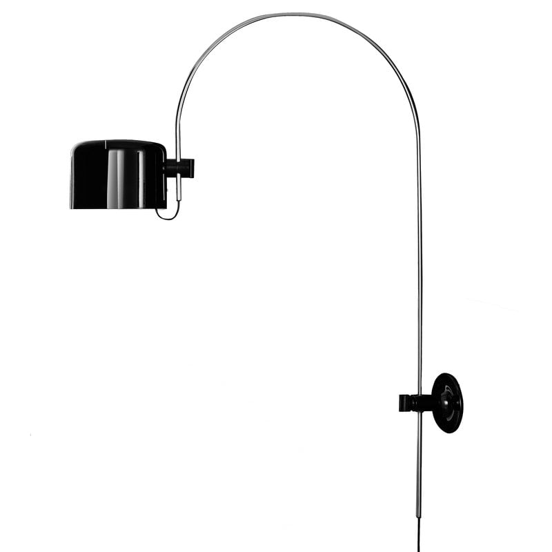 Coupé 1158 wall lamp by Oluce #black #