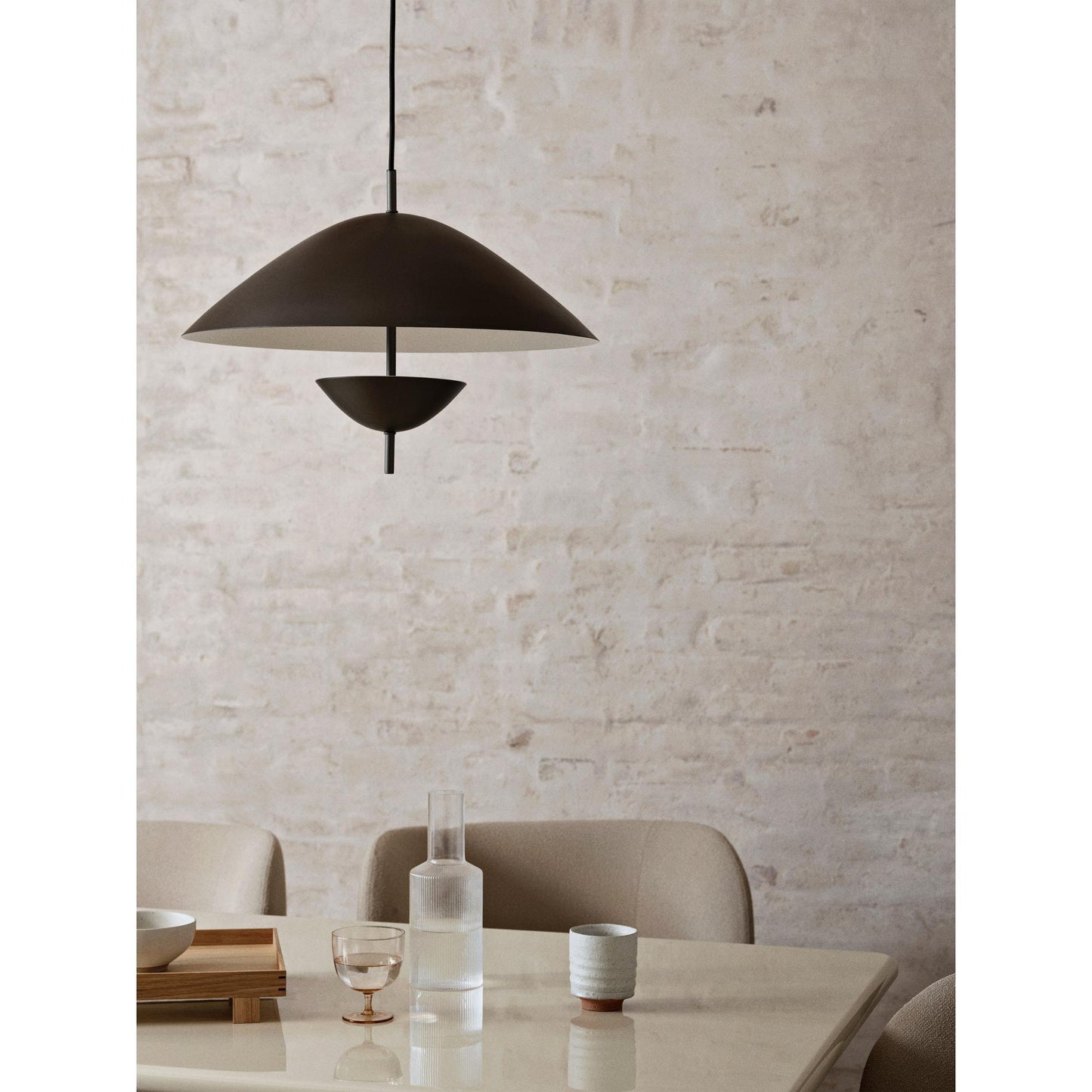 Ferm Living Lod Pendant Black/ Iron