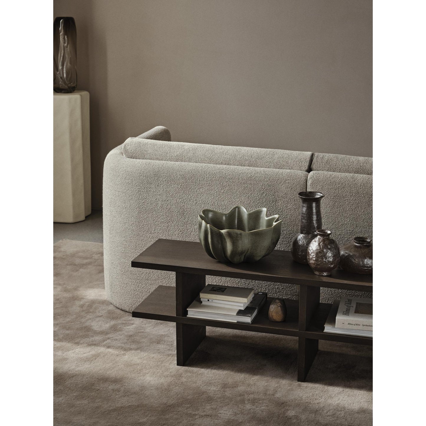 Ferm Living Kona Bench Dark Wood