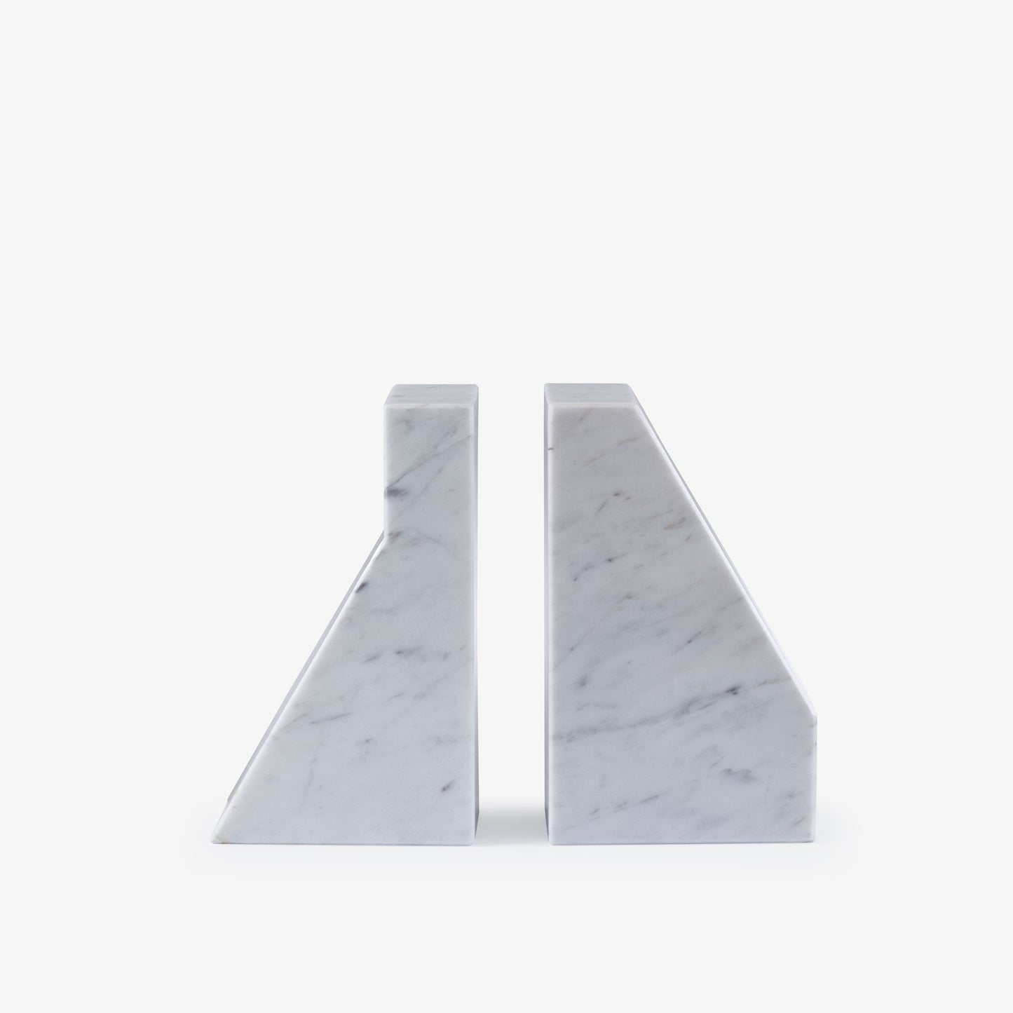 LITHOS - Carrara marble bookend.