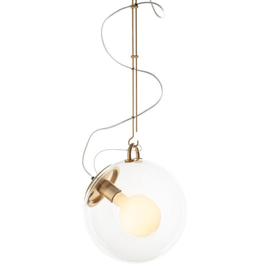 Miconos pendant by Artemide #gold #