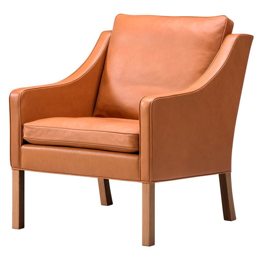 Mogensen 2207 armchair by Fredericia #cognac - oiled oak #