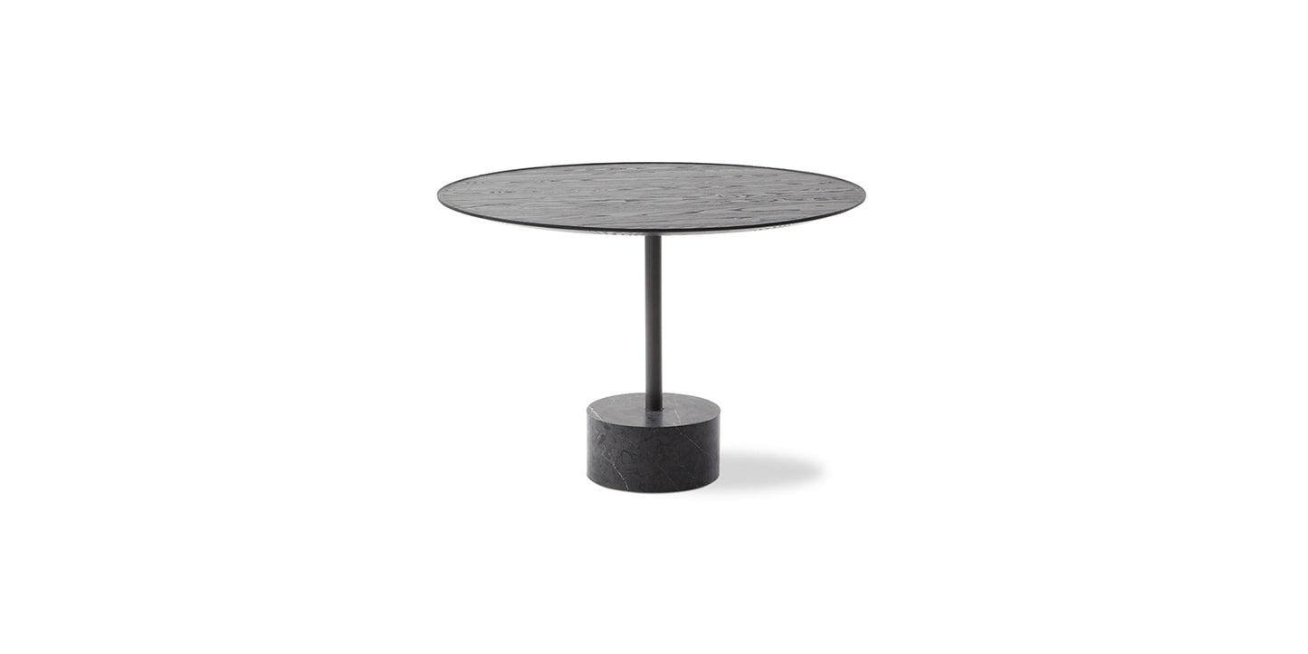 9 - Round dining table.
