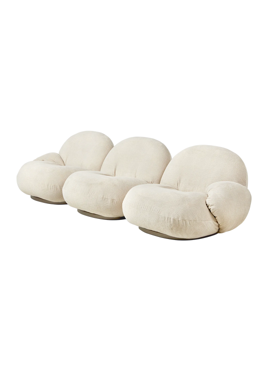 PACHA SOFA - 3-seater with armrests.