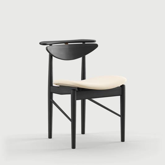THE READING CHAIR by House of Finn Juhl #Oak Black Painted / Hallingdal | 100