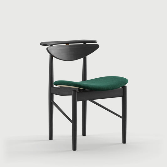 THE READING CHAIR by House of Finn Juhl #Oak Black Painted / Vidar | 1062