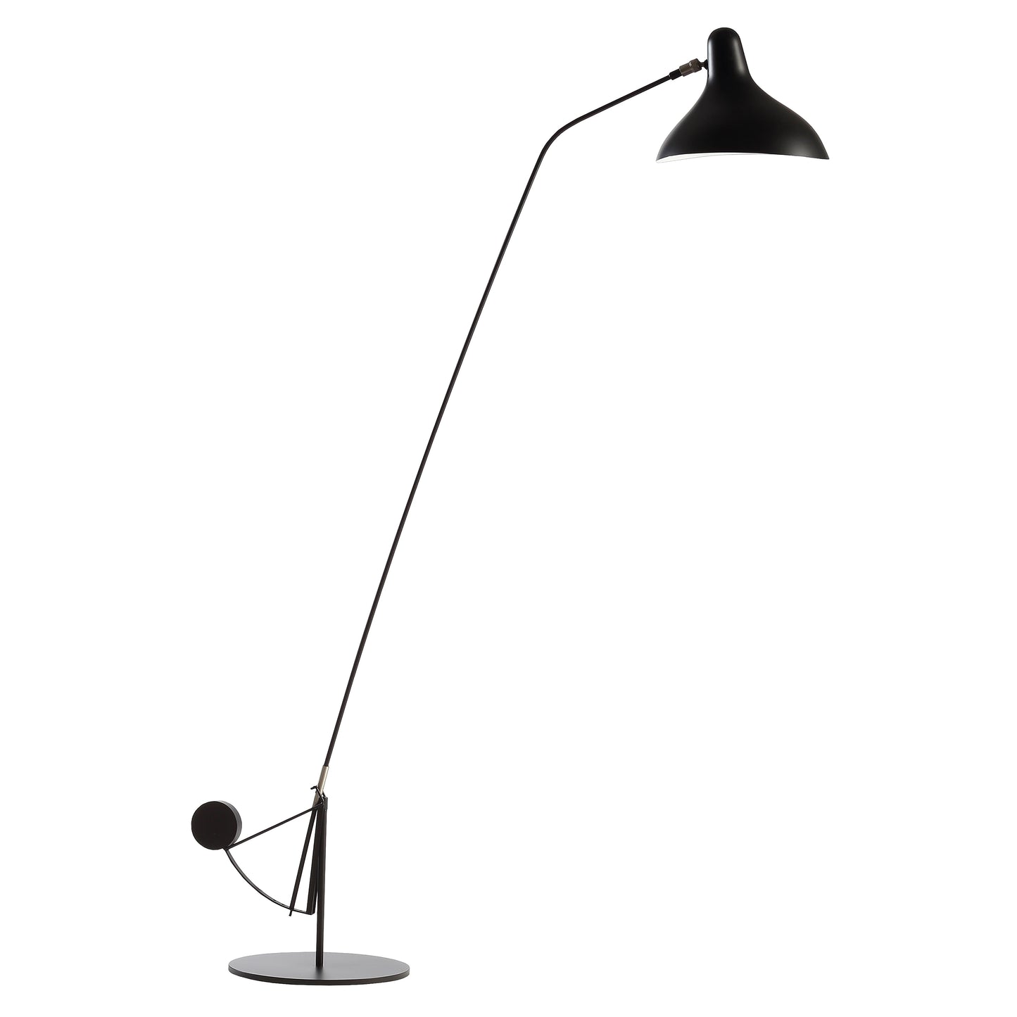 Mantis BS1 B - Steel floor lamp