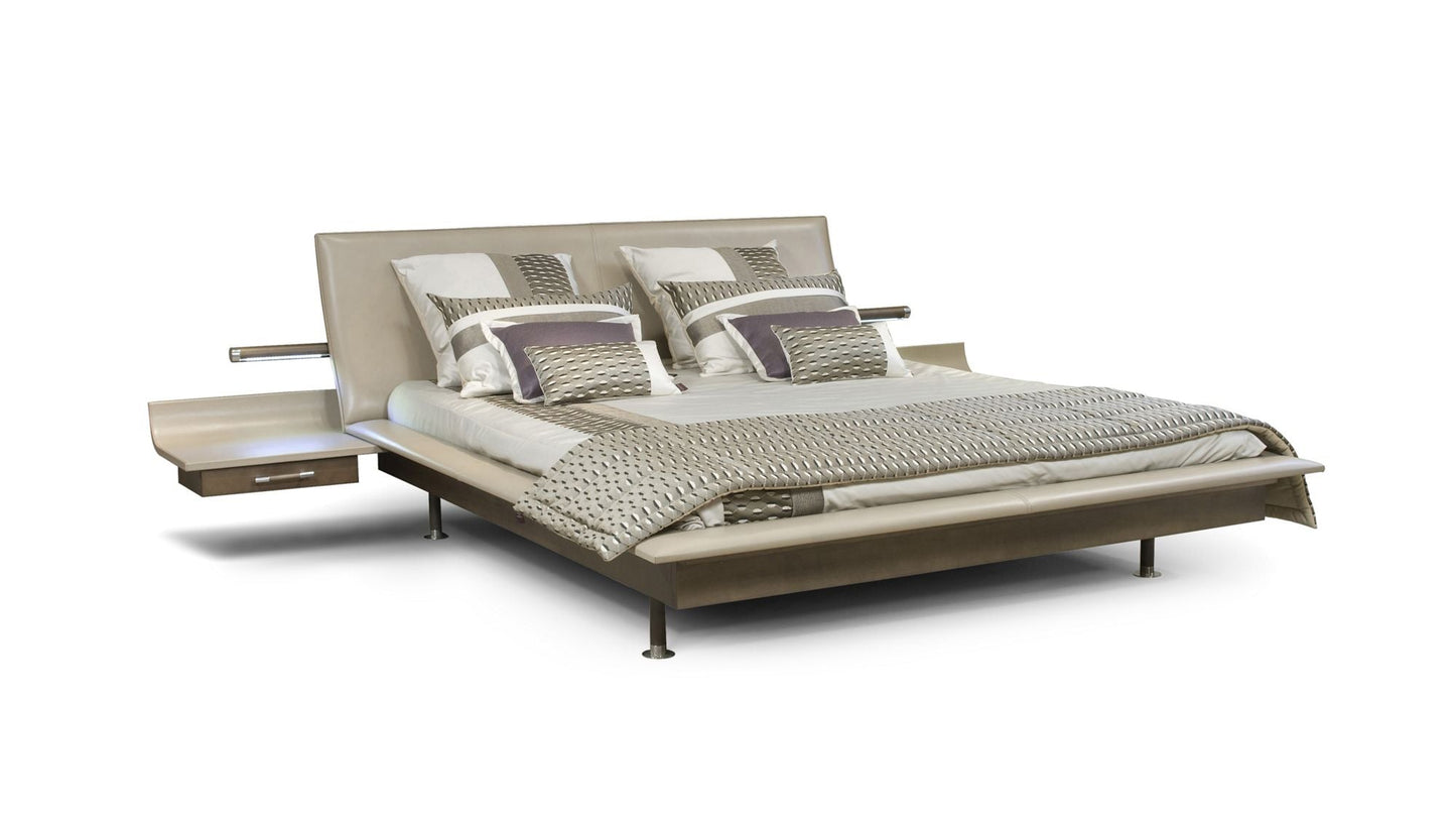 VANITY BED WITH NIGHTSTANDS by Roche Bobois