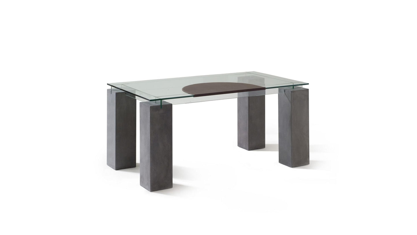 TÉNÉRÉ DESK CONCRETE PATINA by Roche Bobois