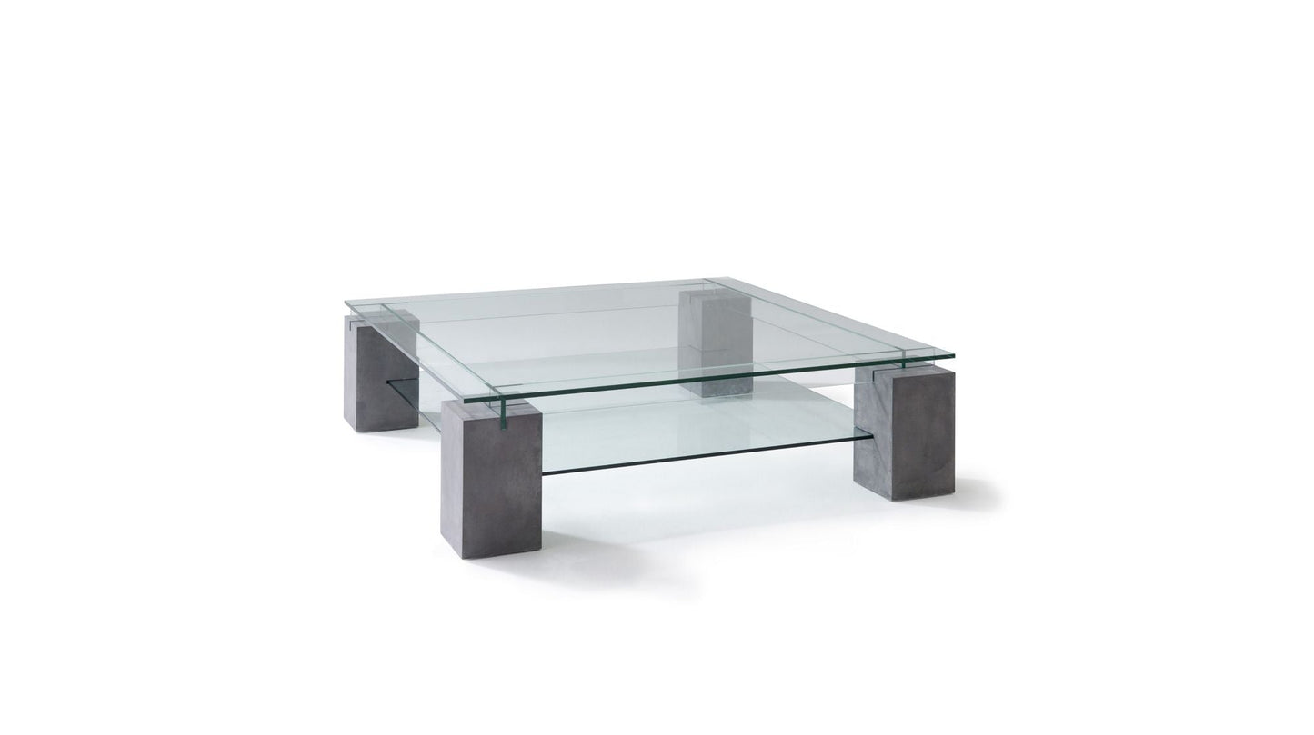 TÉNÉRÉ COCKTAIL TABLE CONCRETE PATINA by Roche Bobois