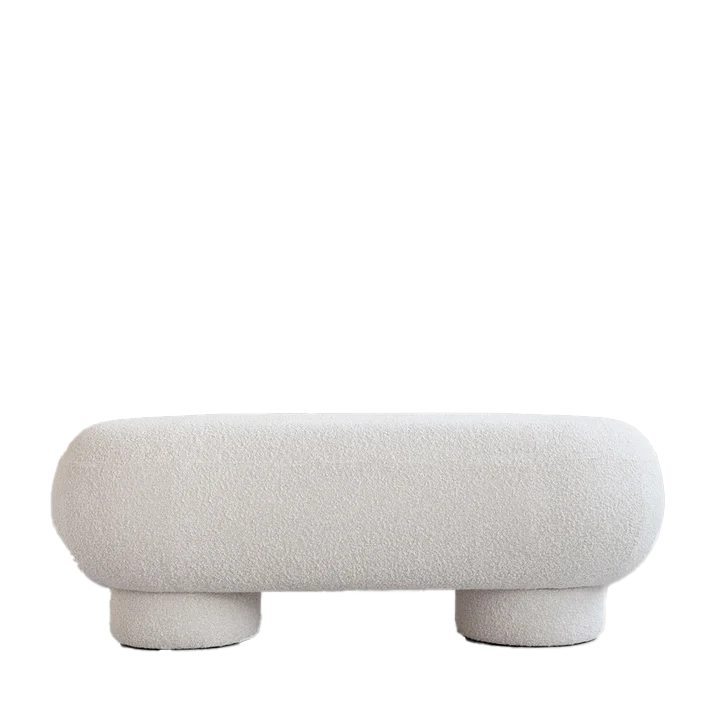 Big Foot Bouclé Bench by 101 Copenhagen #Off White (CPH 900)