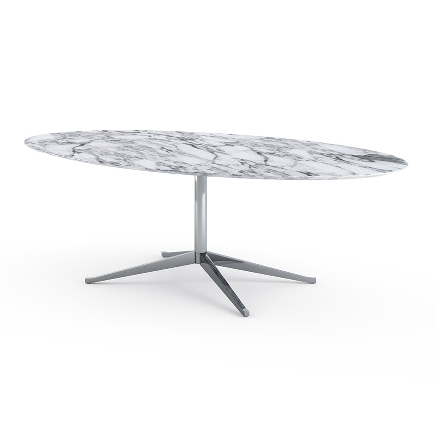 Florence Knoll Table Desk - Oval Marble Writing Desk 244x137 (Quote Inquiry)