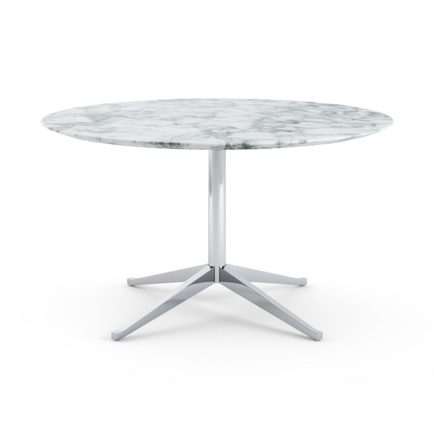 Florence Knoll Table Desk - Round Marble Writing Desk Ø137