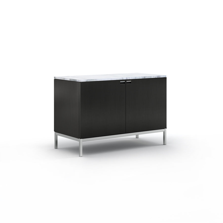 Florence Knoll Credenza 2 Position - Wood Sideboard with Doors
