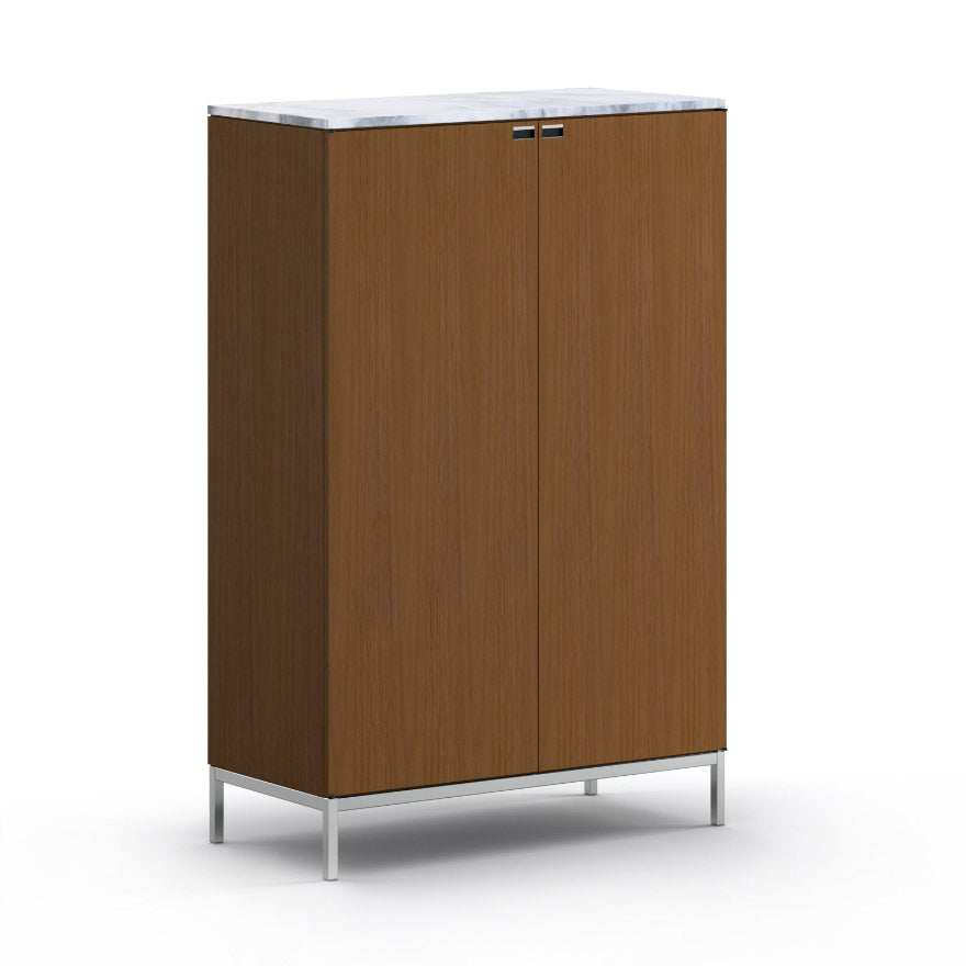 Florence Knoll Vertical - Wood Storage with Door (Quote Inquiry)
