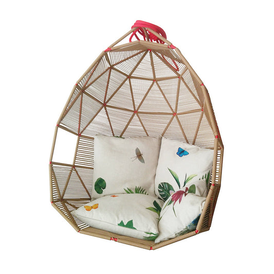 TROPICALIA - Technopolymer garden hanging chair.