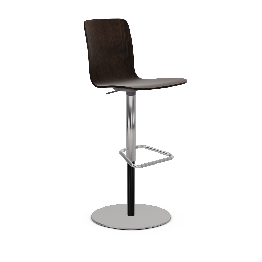 HAL Ply Barstool (without seat upholstery).