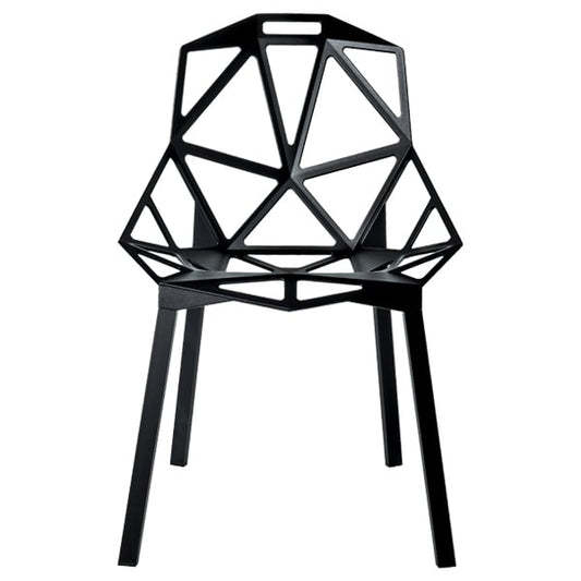 Chair_One by Magis #black - painted aluminium legs #