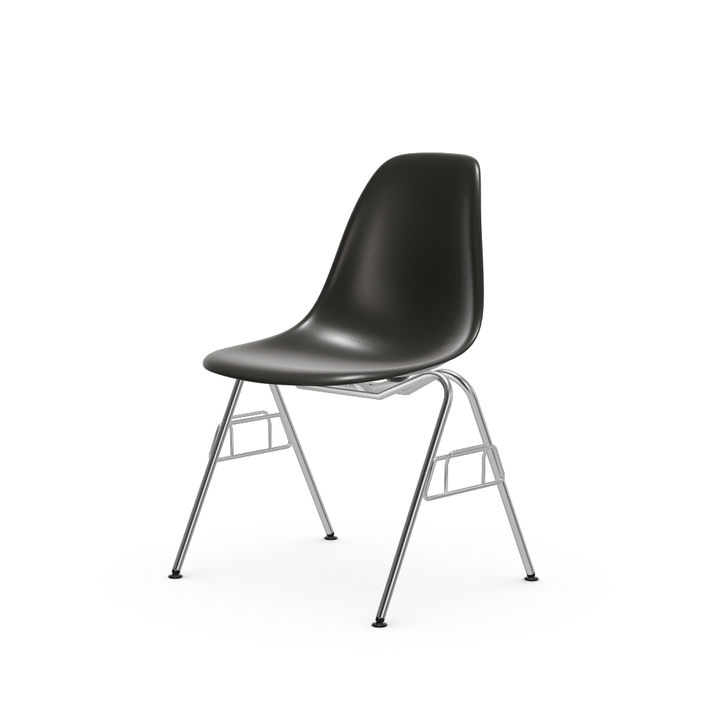 Eames Plastic Side Chair DSS-N (without upholstery).