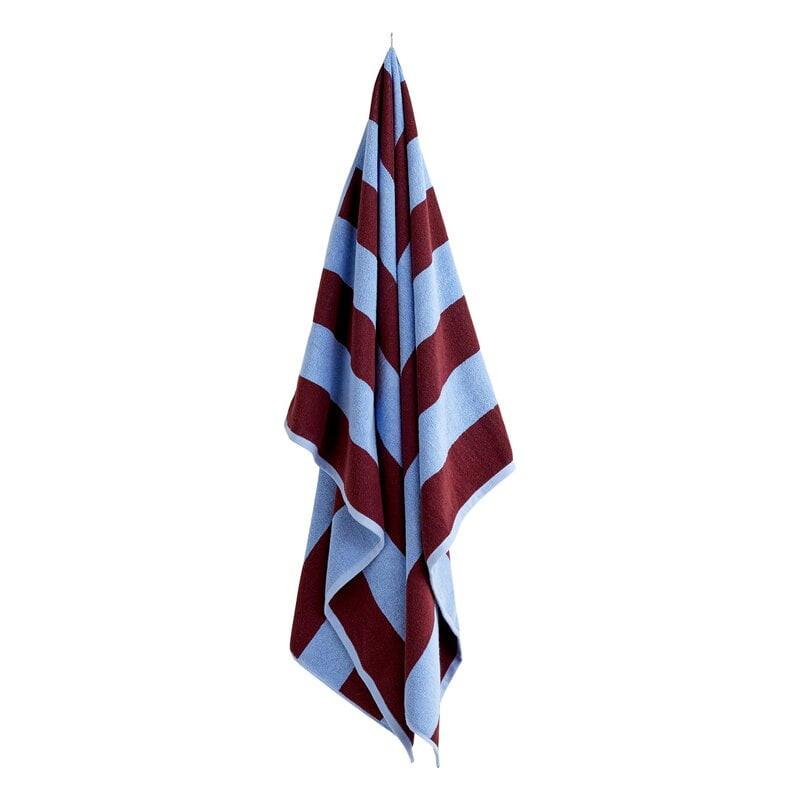 Frott? Stripe bath sheet (Request Info).