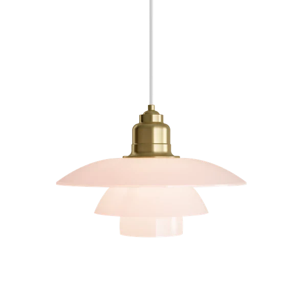 PH 3½-3 Pale Rose Pendant Lamp.