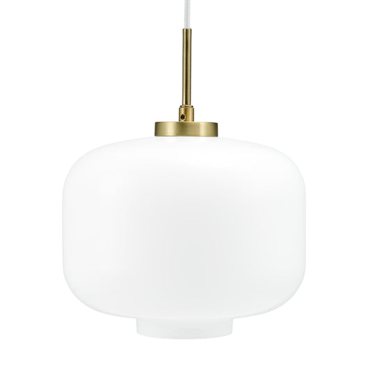 ARP D30 Pendant Lamp Opal/ Black by Dyberg Larsen #Opal / Brass