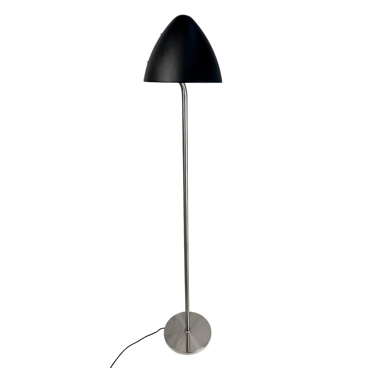Dyberg Larsen Oulu Floor Lamp Black/ Brushed Steel