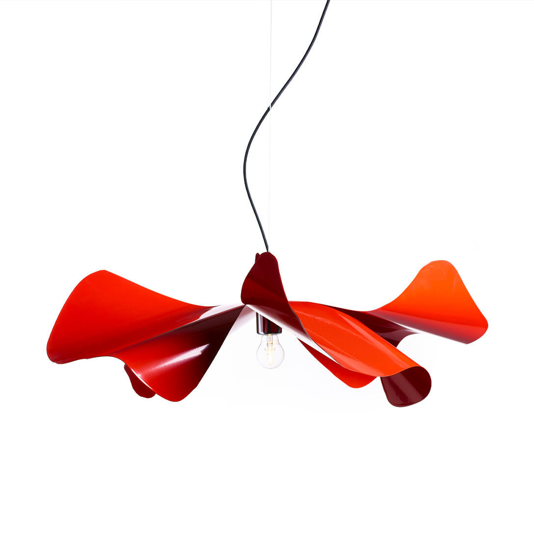 PAPAVERO RAGGIANTE - Metal pendant lamp.