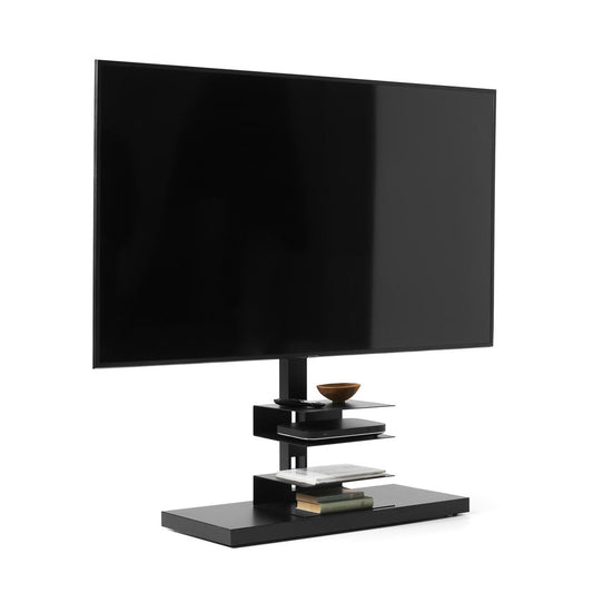 PTOLOMEO TV SMART - Floor mounted steel stand.