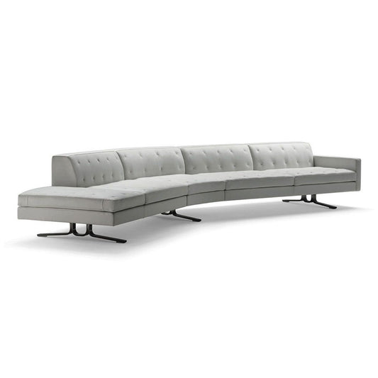KENNEDEE - Modular leather sofa (Request Info).