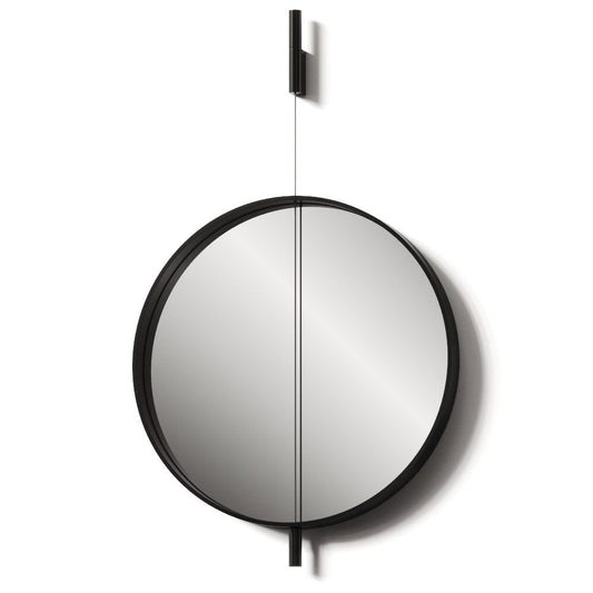 GALILEO - Round wall-mounted mirror.