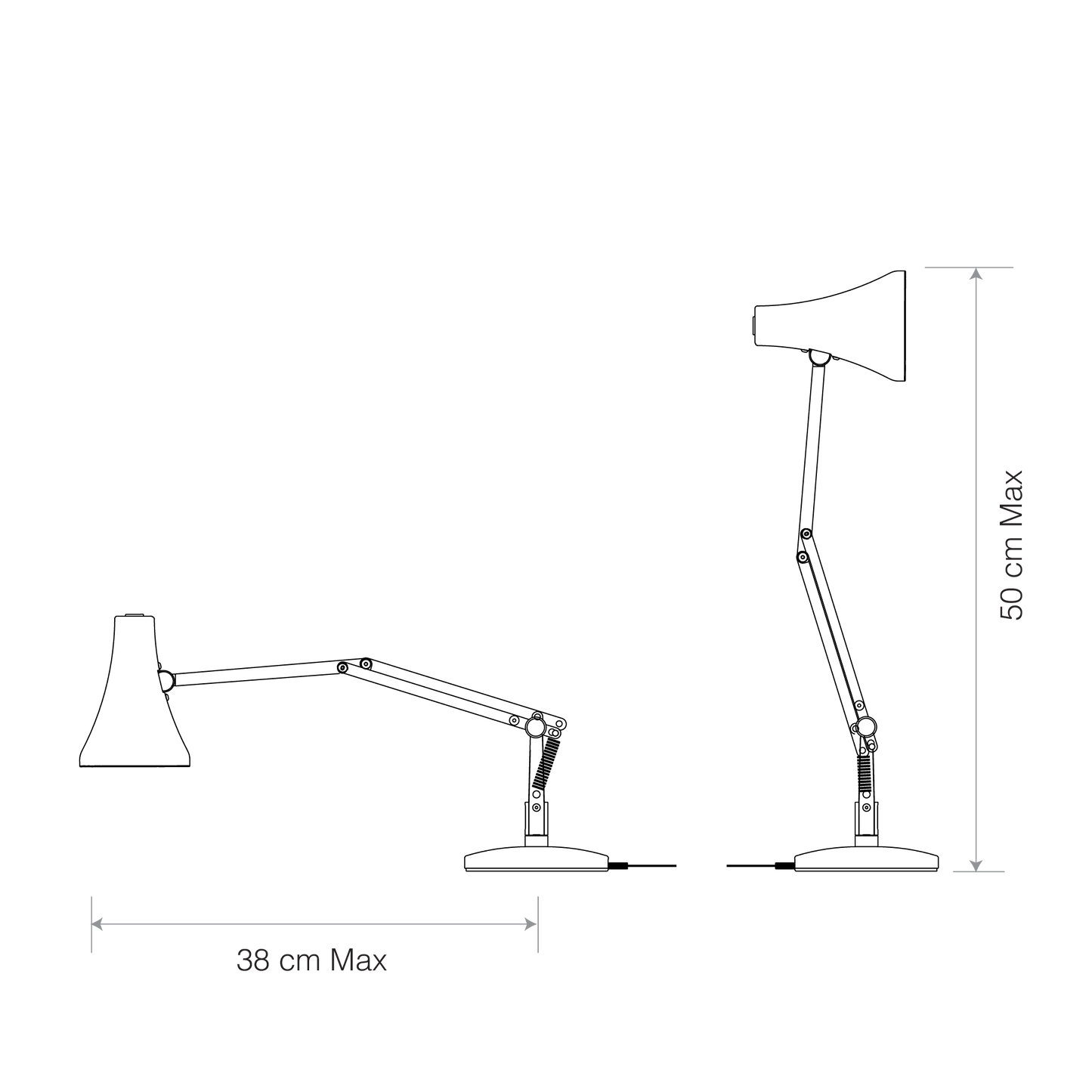 90 Mini Mini Desk Lamp (Request Info).