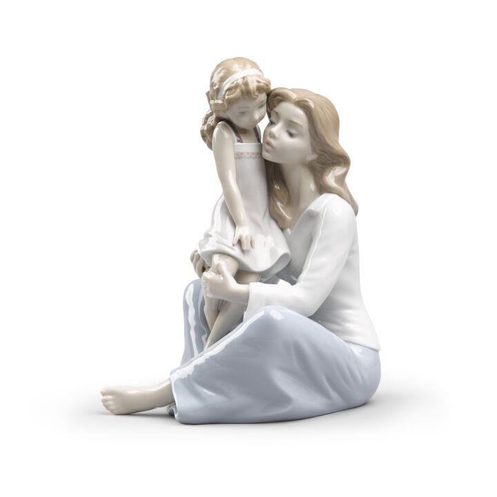 Mommy's Little Girl Mother Figurine by Lladró