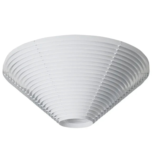 A622 - Fluorescent steel ceiling lamp