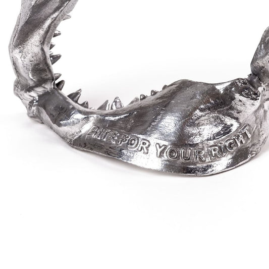 Wunderkammer Shark Jaw - Aluminium Decorative Object