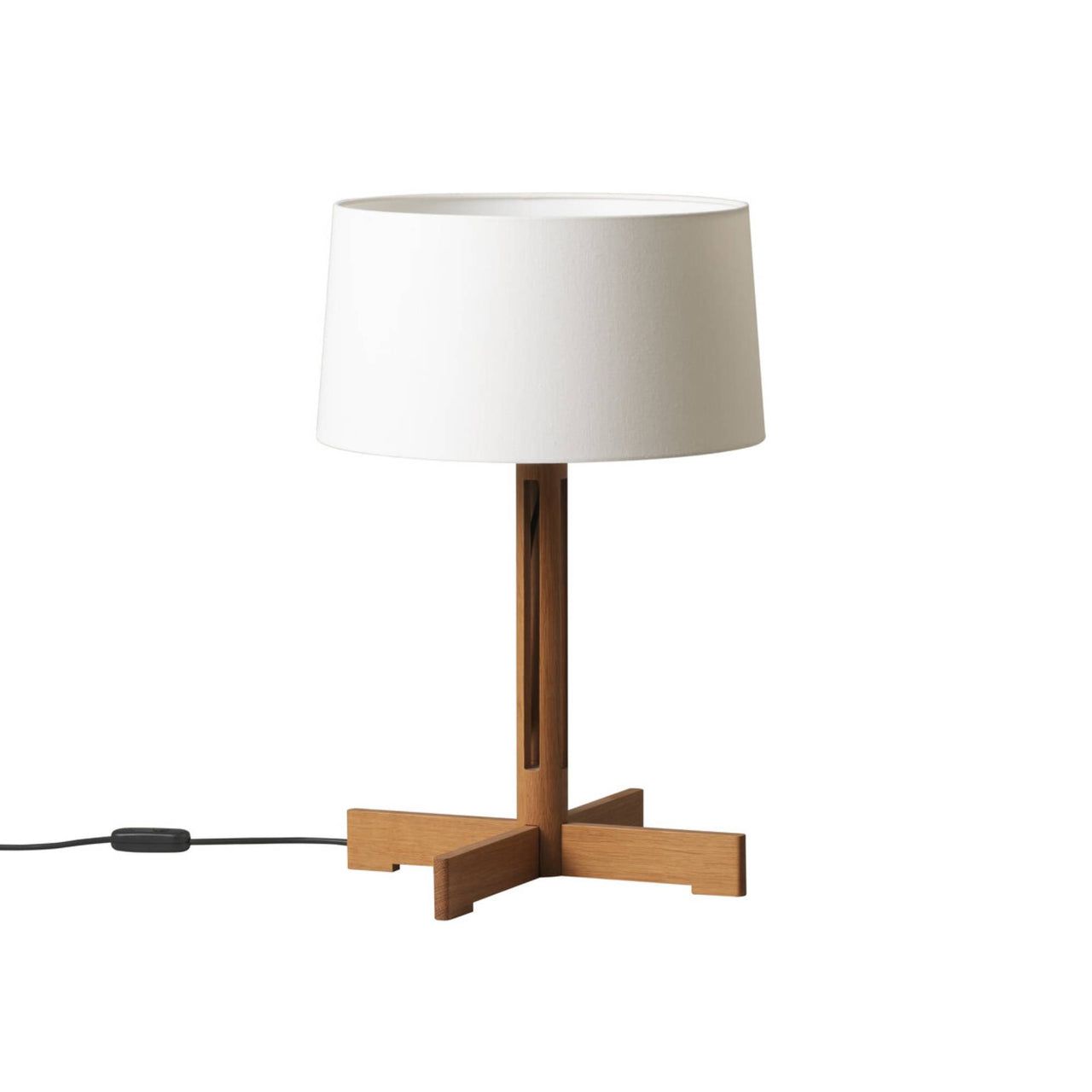 FAD - LED oak table lamp.