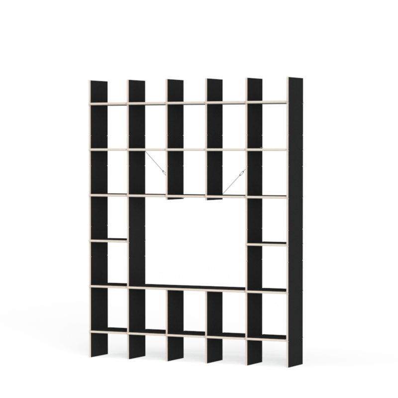 FNP Example 2 universal shelving system by Nis Holger Moorman