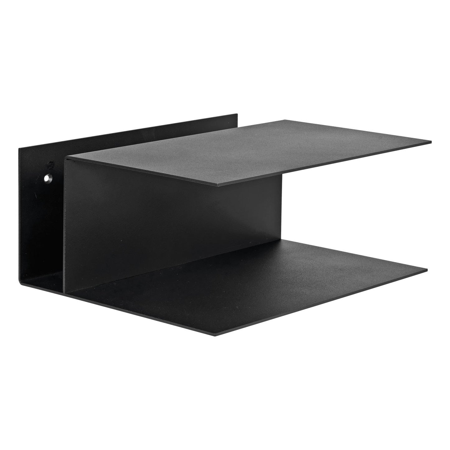 Lager bedside table, black
