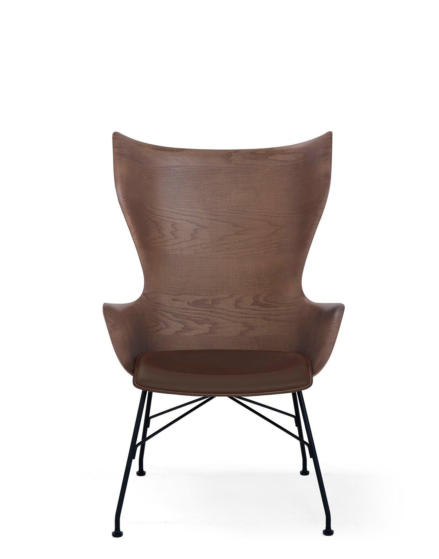 K/WOOD Armchair (with Leather Seat).
