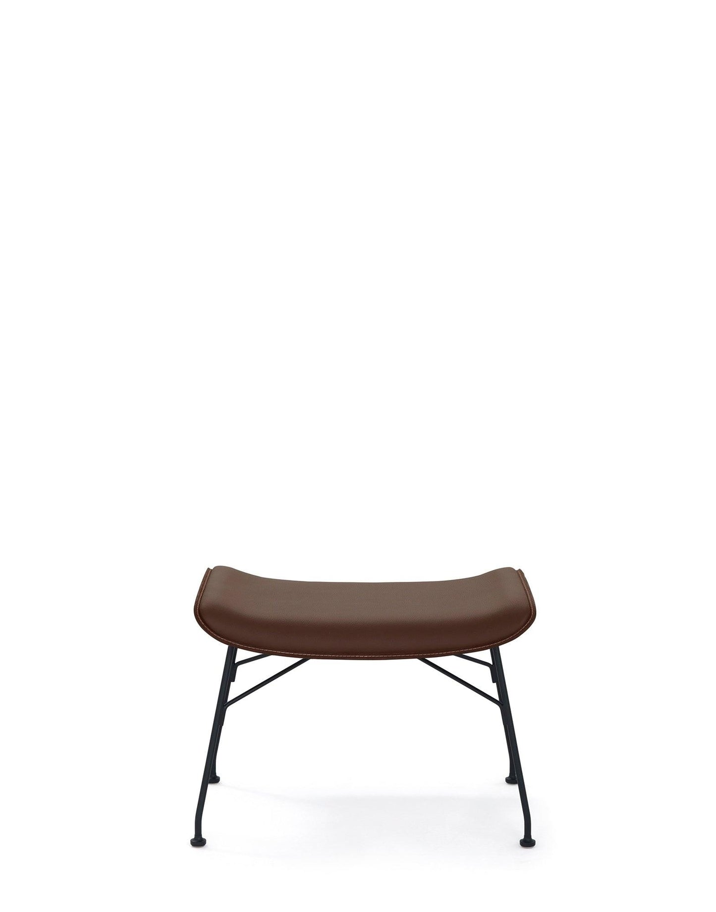 S/WOOD Ottoman (with Leather Seat).