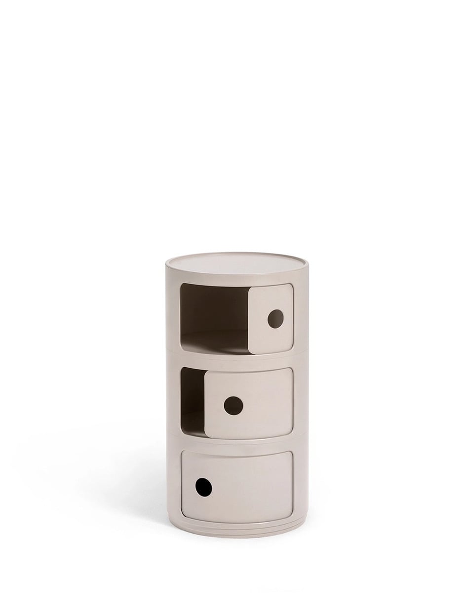 Componibili Bio storage unit, cream