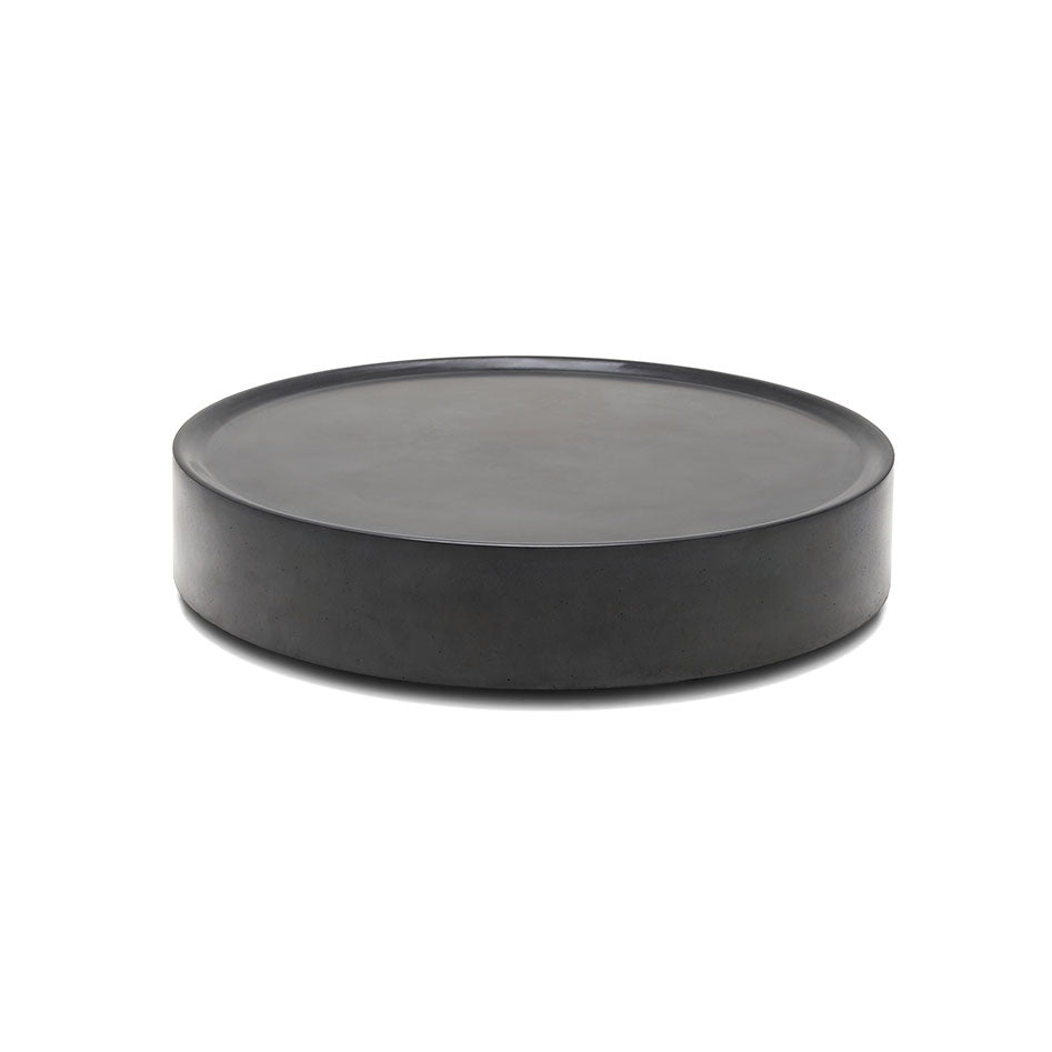 Panoramic - low round coffee table.