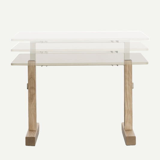 LITTLE BIG - Adjustable HPL kindergarten desk.
