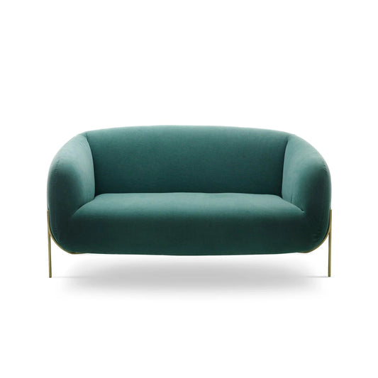GEO - 2 seater fabric sofa with removable cover