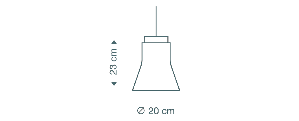Petite 4600 pendant lamp.