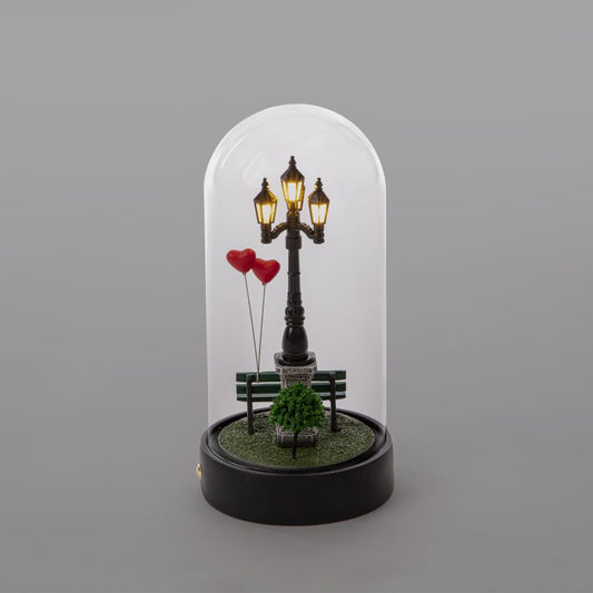 My Little Valentine - Resin and Glass Table Lamp