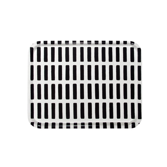 Artek Siena Tray, large — white/black